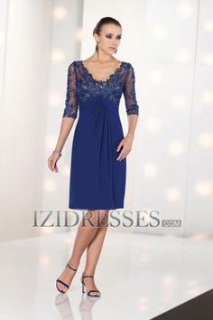 58 Best Wedding Dresses For Aunts Images On Pinterest Bridal Gowns Sheath Column V Neck Chiffon Lace Mother Of The Bride Dress Izidresses