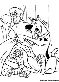 scooby doo coloring picture
