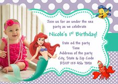 56 Best Little Mermaid Party Images Little Mermaid Parties Little