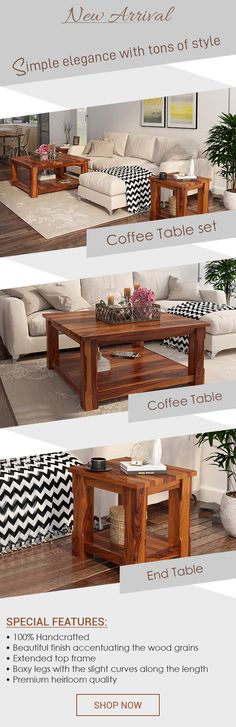 39 Coffee Table Set Sierralivingconcepts Com Ideas Solid Wood Setting Hardwood Furniture Solid Wood Coffee Table, 3 Piece Coffee Table Set Under 100