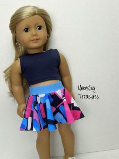 Rock Star Band 3pc Shorts Set Fits 18/" American Boy or Girl Doll Clothes