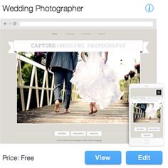 wedding photographer website template no coding needed complete design control