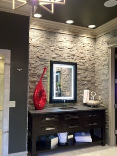 Dry Stacked Stone Backsplash Idea Home Ideas Pinterest Stack Stone Look Backsplash Kitchen And Fireplace