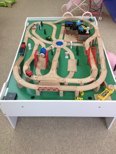 50 Best Wooden Train Layout Images Layouts Purchase Train Table Layout Dad Google Search