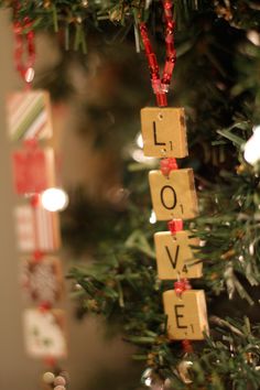 Scrabble ornaments fun & easy to make Maybe make a PEACE one for Scrabble ornaments fun & easy to make Maybe make a PEACE one for