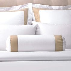 MARRIOTT Frameworks Bolster Pillow Decorative Neck Roll Pillow