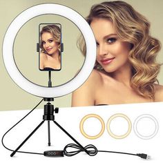 Amazon.com: Ring Light GVM 14-inch LED with Light Stand 36W 5500K