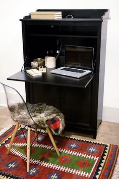 Hidden Desks oxford tall secretary desk, 1-door/2-drawer, white home decorators Hidden Desks oxford tall secretary desk, 1-door/2-drawer, white home decorators