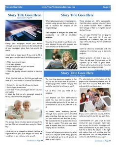 23 Best Personal General Newspaper Templates Images Free Cloud Makemynewspaper Free Newspaper Templates Print And Digital Makemynewspapercom