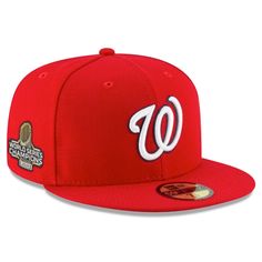 Minnesota Twins Scarlet Red Navy Blue Minnesota SP New Era 59Fifty Fitted Hat