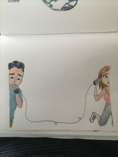 Colored drawing. Couple drawing. Love. Sketches. Long Colored drawing. Couple drawing. Love. Sketches. Long