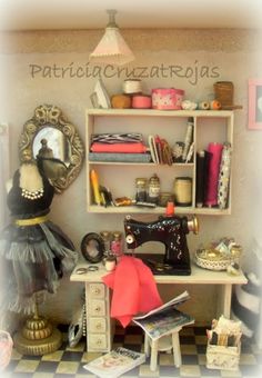 Mejores 127 imágenes de CUARTOS DE COSTURA con Miniaturas en ... Mejores 127 imágenes de CUARTOS DE COSTURA con Miniaturas en ...