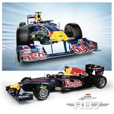 Our 17 Scale Red Bull RB7 RC Model Comes With A Rugged Lexan Body