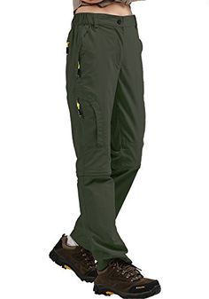 Kids Boys Girls Youth Outdoor Hiking Pants,Camping Fishing Zip Off Trousers FBA
