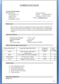 top 10 resume format