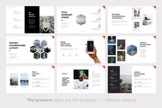 19 best minimal powerpoint templates images keynote template page