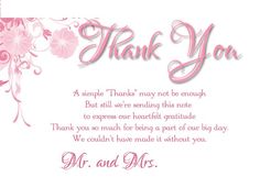 photo wedding thank you card diy pinterest wedding and weddings wording for wedding thank you cards