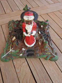 vintage christmas tree stand german cast iron santa claus christmas tree stand - Decorative Christmas Tree Stands vintage christmas tree stand german cast iron santa claus christmas tree stand - Decorative Christmas Tree Stands