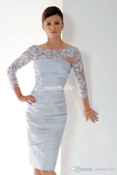 Short Mother of the Groom Dress