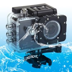 170 Degrees HD Wide-Angle Lens 30m Waterproof Durable Color : Red SJ7000 Full HD 1080P 2.0 inch LCD Screen Novatek 96655 WiFi Sports Camcorder Camera with Waterproof Case