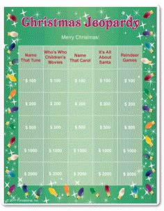 Fun Christmas Party Games, Christmas Trivia, Family Christmas Party, Christmas Entertaining