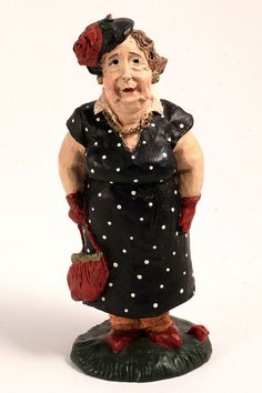 MARGE CRUNKLETON VINTAGE COLLECTIBLE FIGURINE /"NORMAN/" CLUB VI