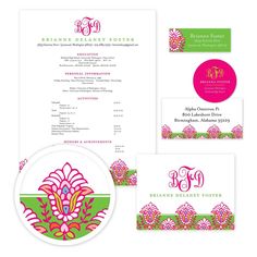 modern watercolor fully formatted sorority resume pinterest