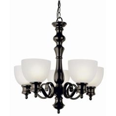 Stewart 5 Light Alabaster Chandelier with Marbleized Glass Shades Stewart 5 Light Alabaster Chandelier with Marbleized Glass Shades