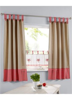 f/ür K/üche violett sandfarben mit Schlaufen 60 120cm Balkon 100 cm x 140 cm Raffrollo Voile Geschenke