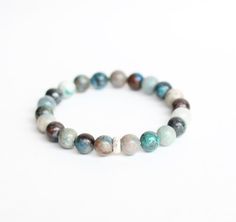 76 Best Healing Crystal Bracelets Images On Pinterest Quantum Quattro Bracelet Infused With Reiki Energy Healing Raise Vibration Balance Chrysocolla Dioptase Shattuckite