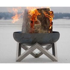 Grill und Feuerkorb mit Bodenplatte Terrassengrill Feuerschale Balkon Grillrost