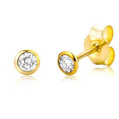 The 65 Best Uk Earrings Images On Pinterest Female Form Miore Small 14ct Yellow Gold Rubover With 0 2ct Diamond H Vs Stud Earrings Mb202e Uk Women Fashion Style
