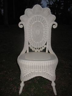 fancy victorian wicker that would grace any drawing room and make it