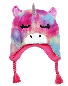 Kids Winter Rainbow Scarf Gradient Cross Tie Collar Fluffy Fur Plush Shawl Wrap Neck Warmer for Toddler Girls Boys