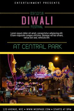 sep 30 11 stunning diwali posters to customize now postermywall