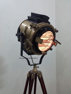 151 Best Vintage Tripod Lamp Images Style Vintage Movie Spot Light Floor Standing Tripod Lamp