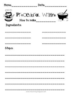 procedural writing prompts 3rd grade procedural writing prompts 3rd grade