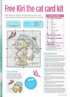 Cross stitch chart 6 Teddy Bear Carte de Noël Designs photo Vacances motif