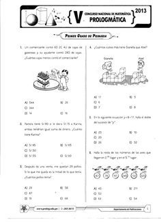 Matemáticas Y Olimpiadas 1ro Primaria Education Linkedin Profile Math