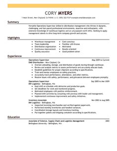 resume sampels