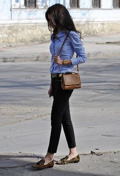 Zapatos planos de moda para mujer-Marrón Zapatos planos de moda para mujer-Marrón
