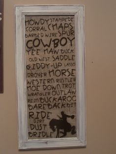 want it for my baby boys cowboy room if i have a boy kid stuff