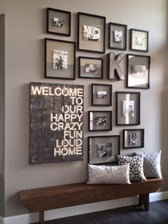 Love This Entryway Decor My Entry Is Too Narrow For A Chest Or Diy Wall Decorating Ideas For Stairs Hallway Landing Foyer Entryway Or Any In Your Home