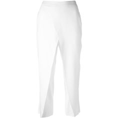 Latest Federica Tosi White Tailored Cropped Trousers For Women On Sale Latest Federica Tosi White Tailored Cropped Trousers For Women On Sale