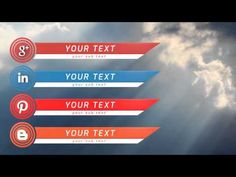 65 best lower thirds examples images lower thirds after effects