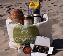 empire bluff trail michigan gift basket made in michigan christmas made in michigan christmas gifts