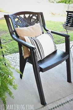 Painting Plastic Chairs see how i painted plastic outdoor chairs | painting plastic Painting Plastic Chairs see how i painted plastic outdoor chairs | painting plastic