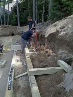 How To Build A Railroad Tie Retaining Wall | Railroad tie retaining ... How To Build A Railroad Tie Retaining Wall | Railroad tie retaining ...