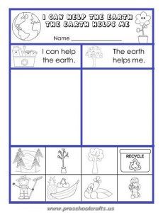 Worksheet The Earth Helps Me By Worksheet earth day worksheets for letter e teaching free printable mazes worksheets