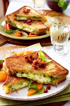 Du hast früher ein Sandwich gegessen